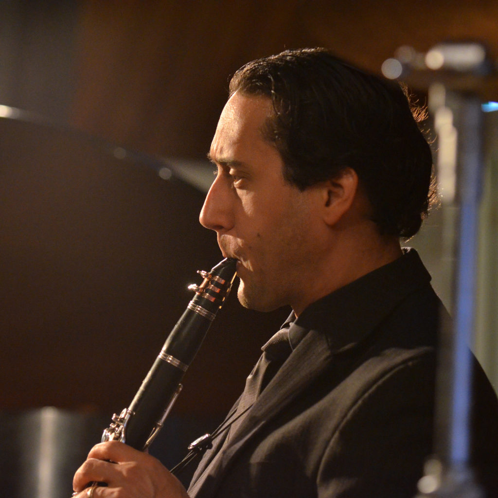Anthony Thompson, clarinet Photo: Nicola Betts
