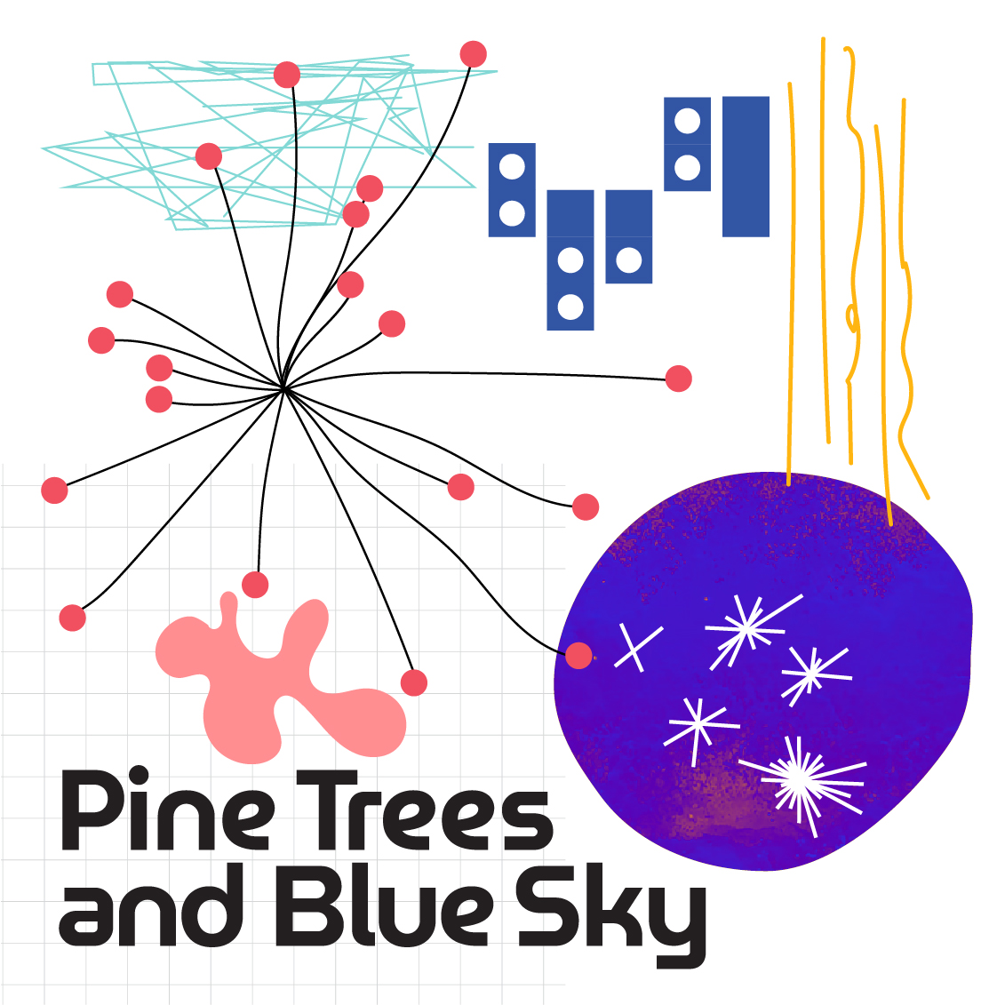 Pine Trees and Blue Sky